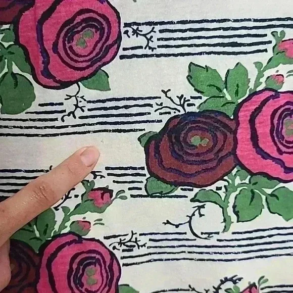 Juicy Couture RARE Sasha Floral Roses Tank Top Size Small - Picture 11 of 12